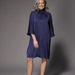 Gala omkeerbare mini jurk - Navy