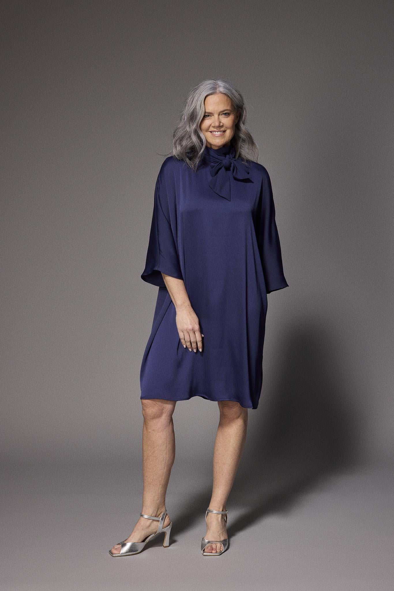 Gala omkeerbare mini jurk - Navy