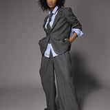 Cilia geruite blazer - Grey Checks