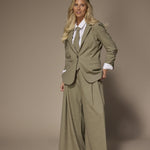 Cilia geruite blazer - Green Checks