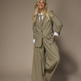 Cilia geruite blazer - Green Checks