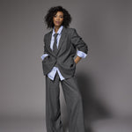 Cilia geruite blazer - Grey Checks