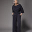 Meggy broek in stretch stof - Navy
