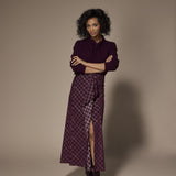 Amira overslagrok met ruit - Plume Checks