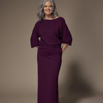 Eleonor elegante maxi jurk - Plume