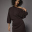 Eleonor cocktailjurk - Brown