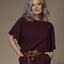 Noor blouse met capemouwen - Plume