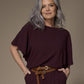 Noor blouse met capemouwen - Plume