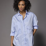 Norabel oversized hemd - Light Blue