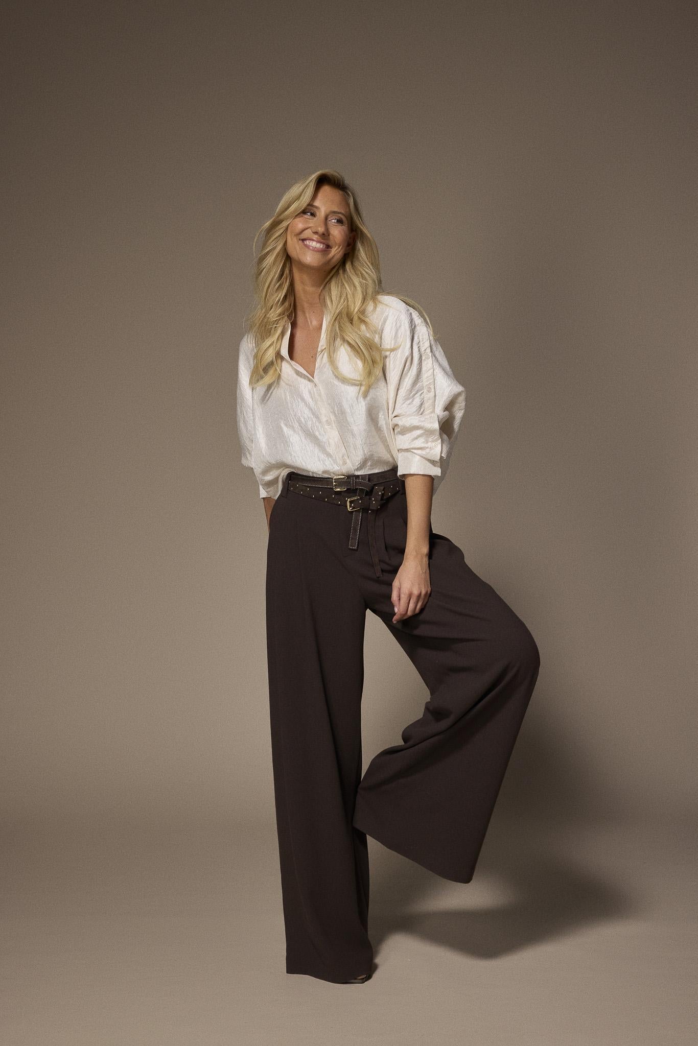 Tino oversized blouse - Creme