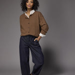 Remi barrel jeans - Dark denim