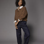 Remi barrel jeans - Dark denim