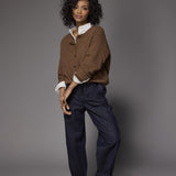 Remi barrel jeans - Dark denim