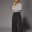Emanu pull met sjaaltje - Grey