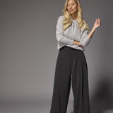 Emanu pull met sjaaltje - Grey