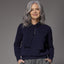Emanu pull met sjaaltje - Navy
