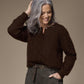 Alana mohair gilet - Brown