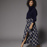 Giga pull met ronde hals - Navy