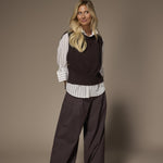 Fem debardeur - Brown