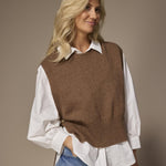 Fem debardeur - Hazelnut brown