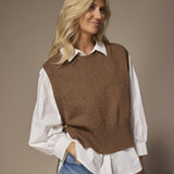 Fem debardeur - Hazelnut brown