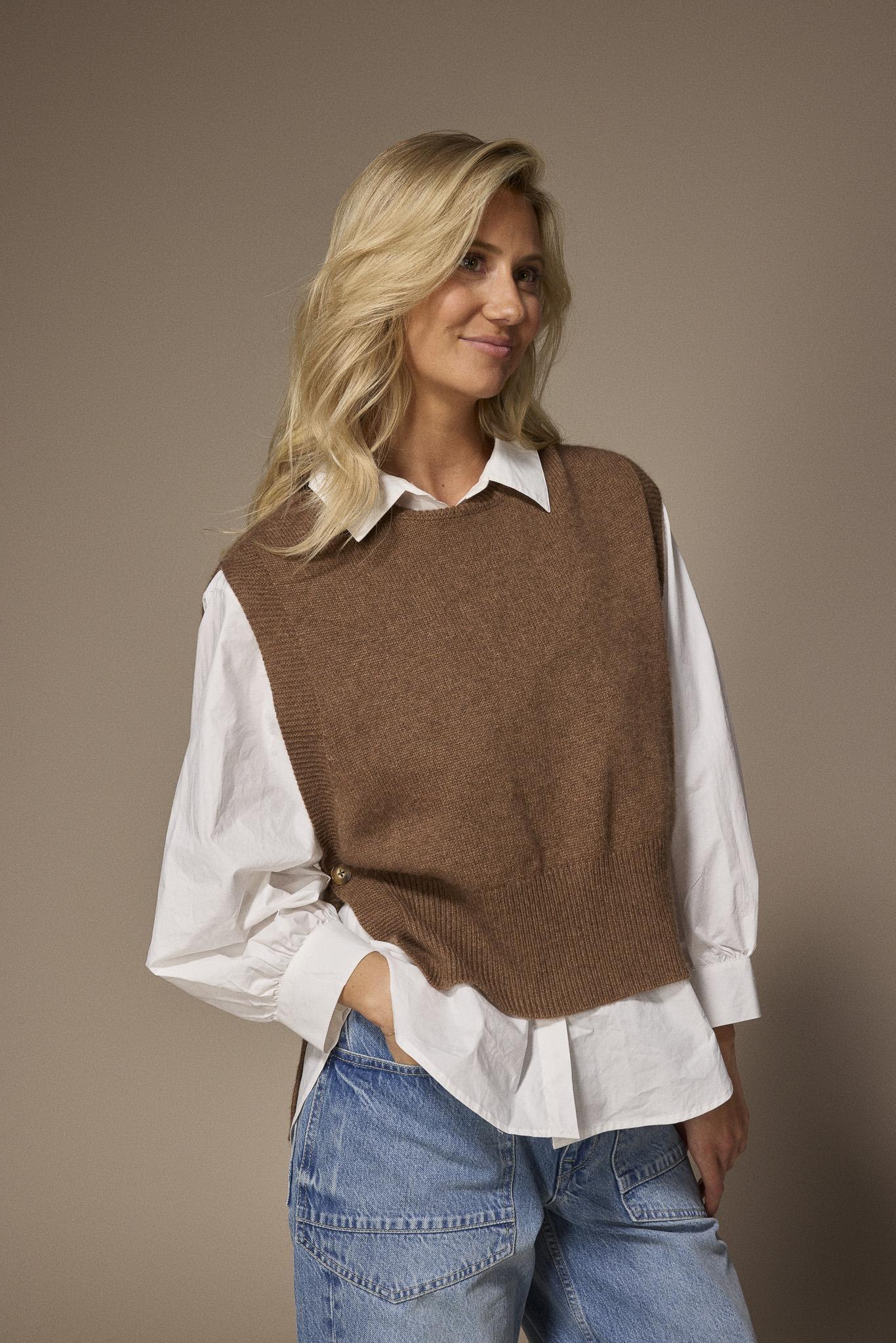 Fem debardeur - Hazelnut brown