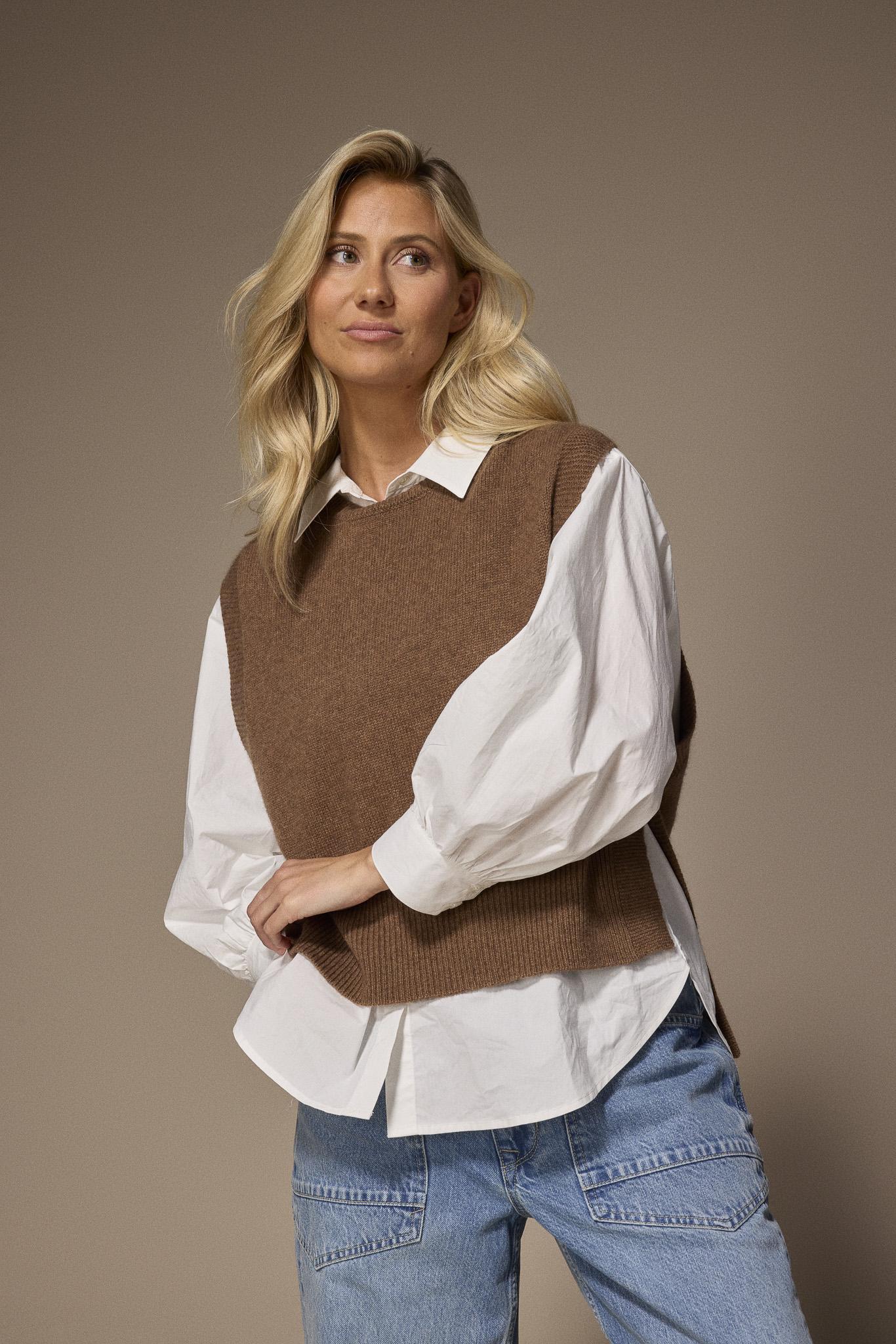 Fem debardeur - Hazelnut brown