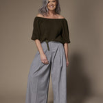 Pila off shoulder pull - Khaki