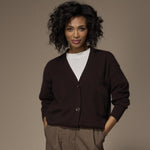 Emile essential gilet - Dark Brown