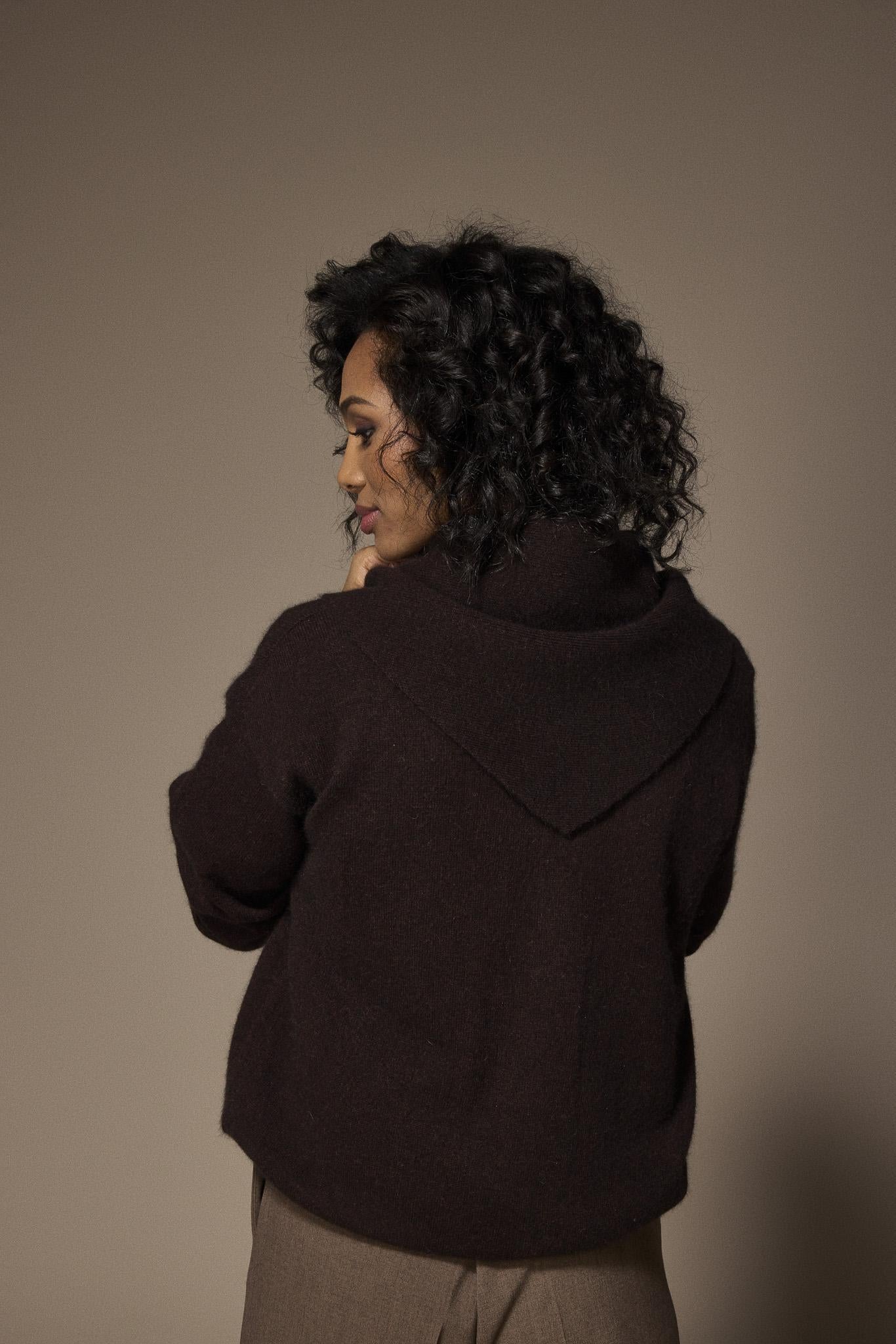 Emile essential gilet - Dark Brown
