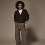 Emile essential gilet - Dark Brown