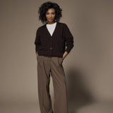 Emile essential gilet - Dark Brown