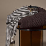 Siya gestreepte sjaal - Brown stripe