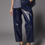 Hazel hak met vierkante top - Shiny Grey