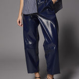 Hazel hak met vierkante top - Shiny Grey