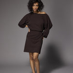 Hazel hak met vierkante top - Brown