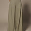 Odessa super wide-leg broek - Green Checks