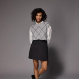 Fran rok met franjes - Black