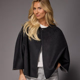 Carole omkeerbare manteljas - Black