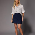Lino minirok - Navy