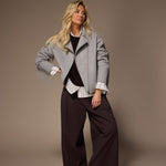Javea wide leg pantalon - Brown