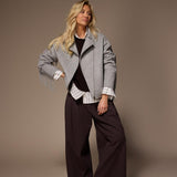 Javea wide leg pantalon - Brown