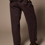 Janeth barrel fit broek - Brown