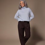 Janeth barrel fit broek - Brown