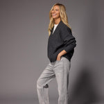Jacob barrel jeans - Light grey