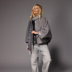 Jacob barrel jeans - Light grey