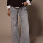 Jazz wide leg jeans - Light Grey