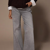 Jazz wide leg jeans - Light Grey