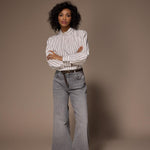 Jazz wide leg jeans - Light Grey