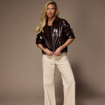Jazz wide leg jeans - Ecru